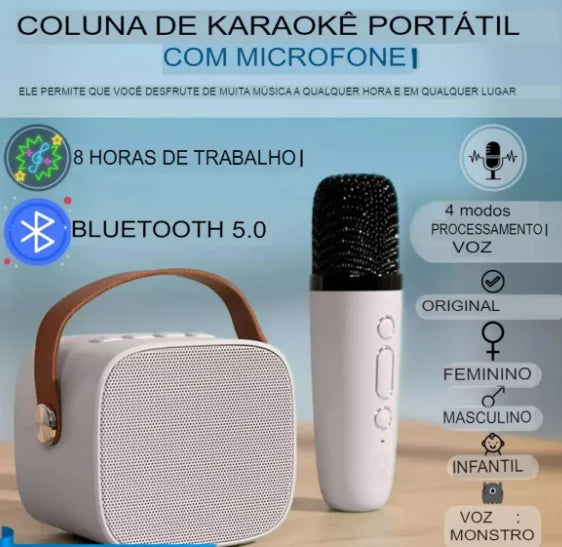 Caixa de Som Portatil Bluetooth  6W