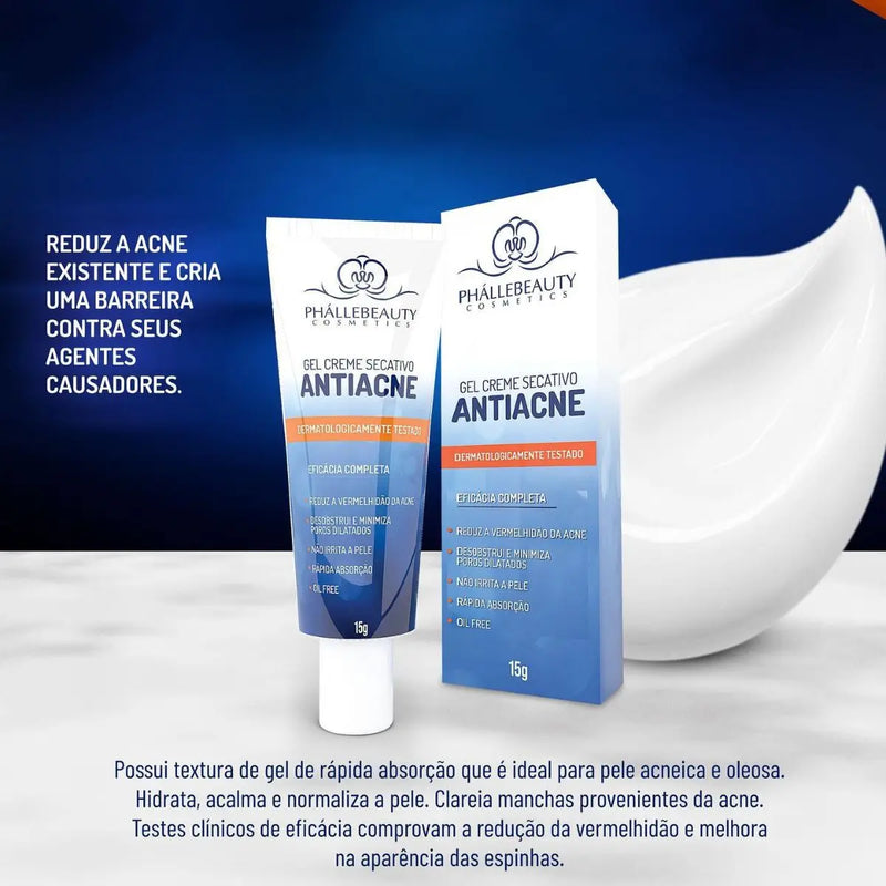 Creme Gel Seco Antiacne