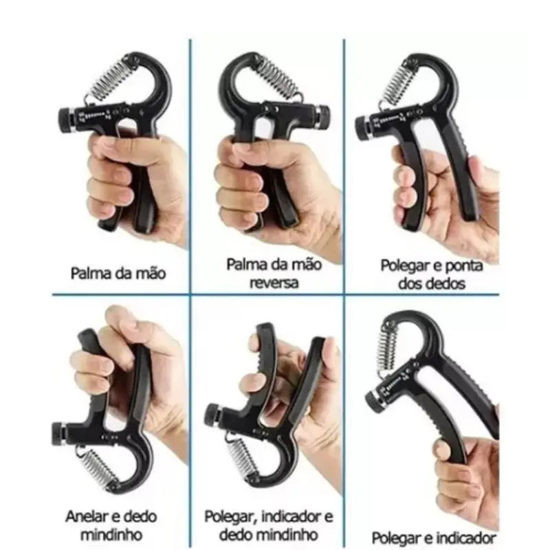 Flexor de punho  de antebraço com mola ajustável