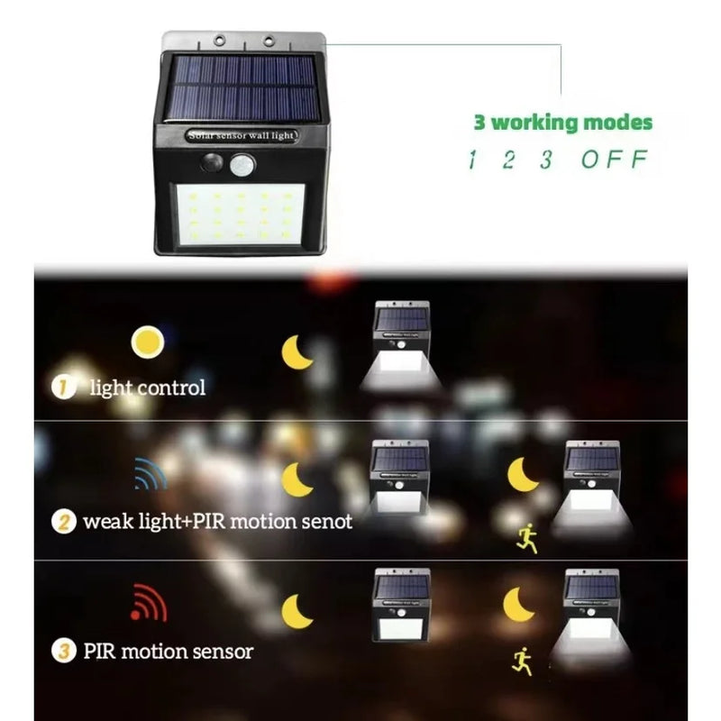 Luminaria Solar De LED