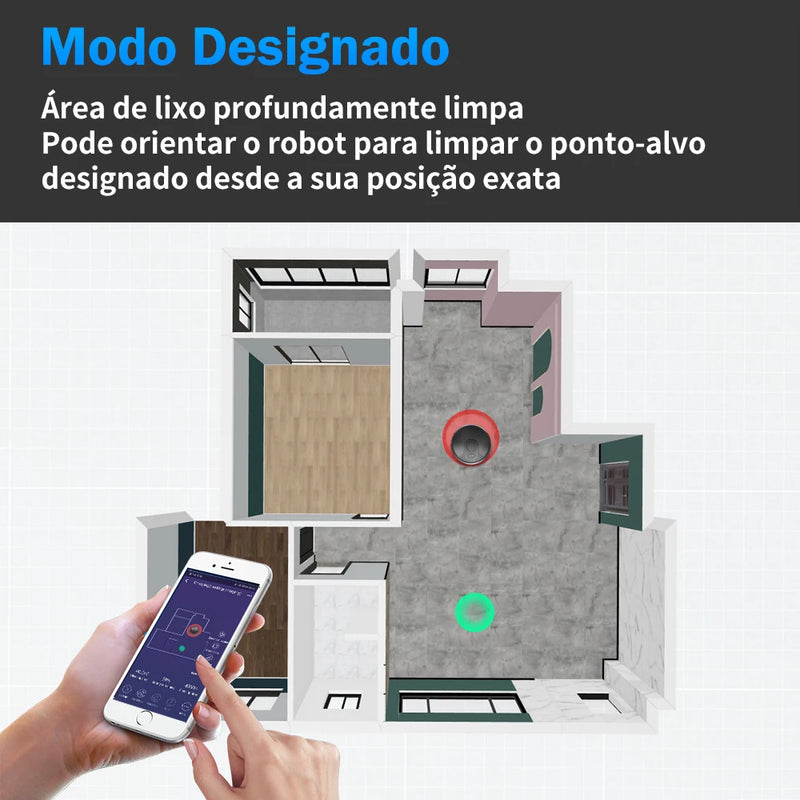 Super Robo De Limpeza Multi-Funções