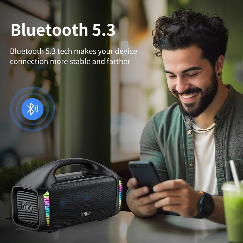 Caixa de som portátil bluetooth 90w