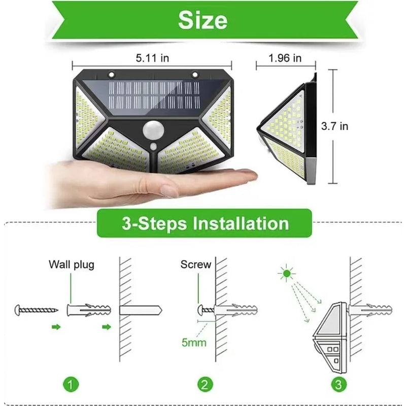 Luminaria de Led Solar