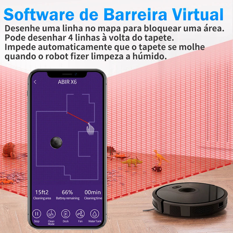 Super Robo De Limpeza Multi-Funções