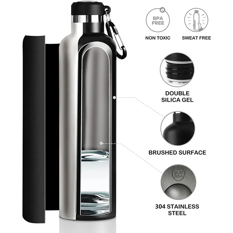 Garrafa Térmica de aço inoxidável 1000ml