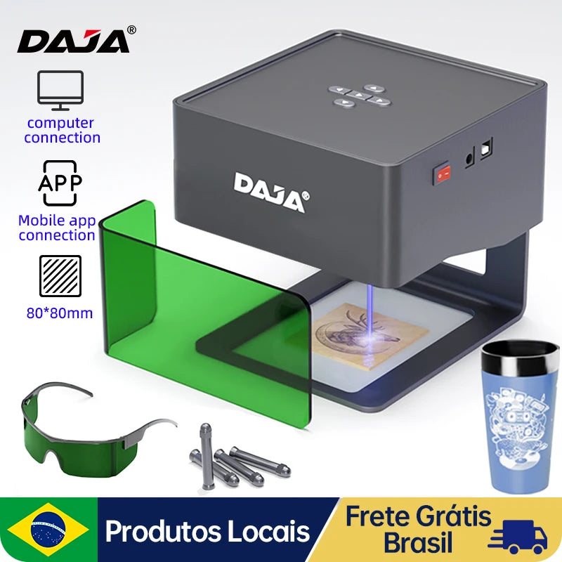 Mini impressora a laser