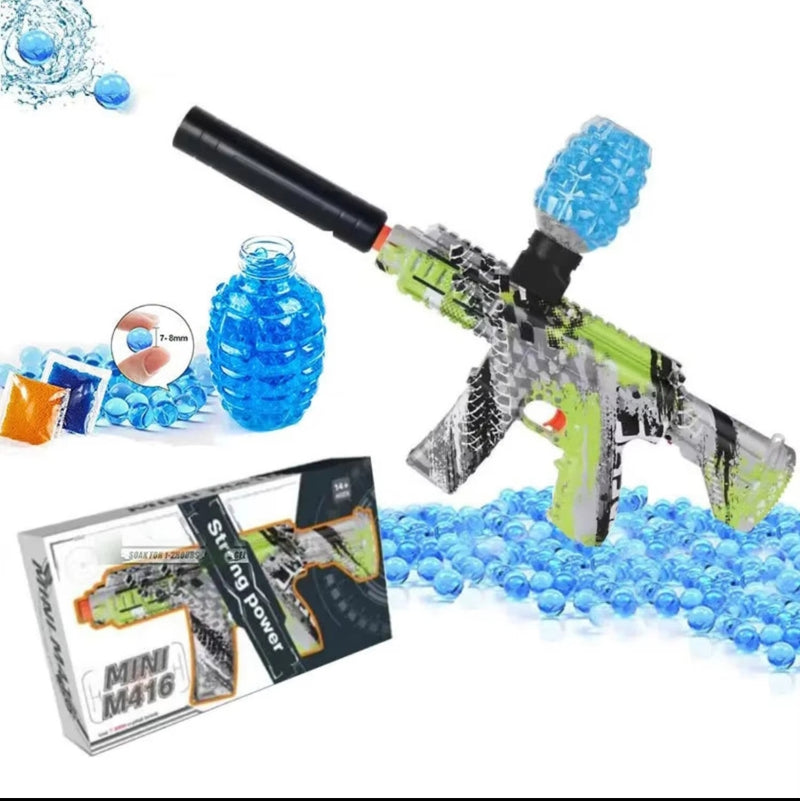 Arma de Gel Elétrica Brinquedo Pistola de Gel Com Munição