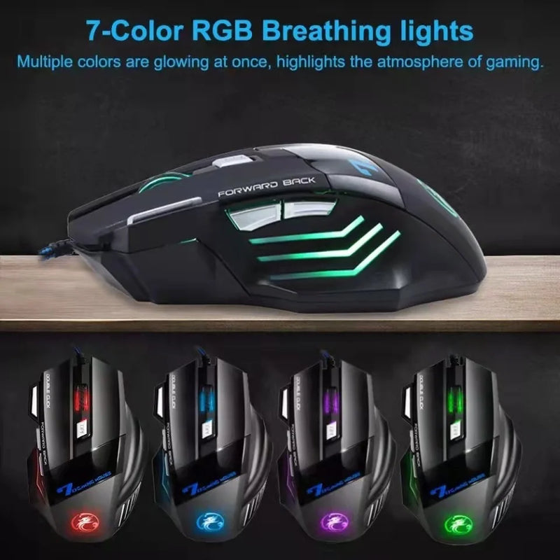 Mouse Gamer Laser X7 3200dpi