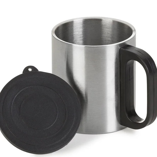 Caneca Térmica 180ml, Com Tampa