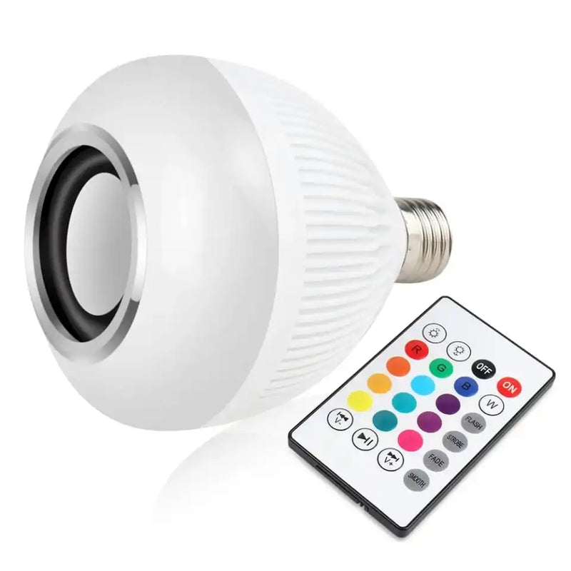 Lampada Bluetooth Led, Caixa De Som