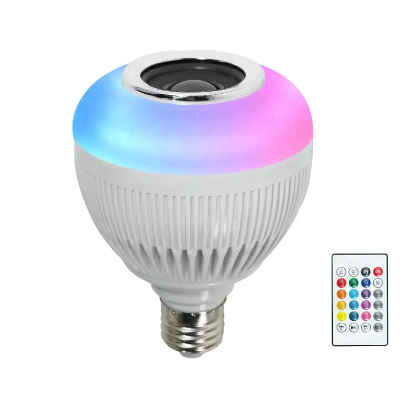 Lampada Bluetooth Led, Caixa De Som